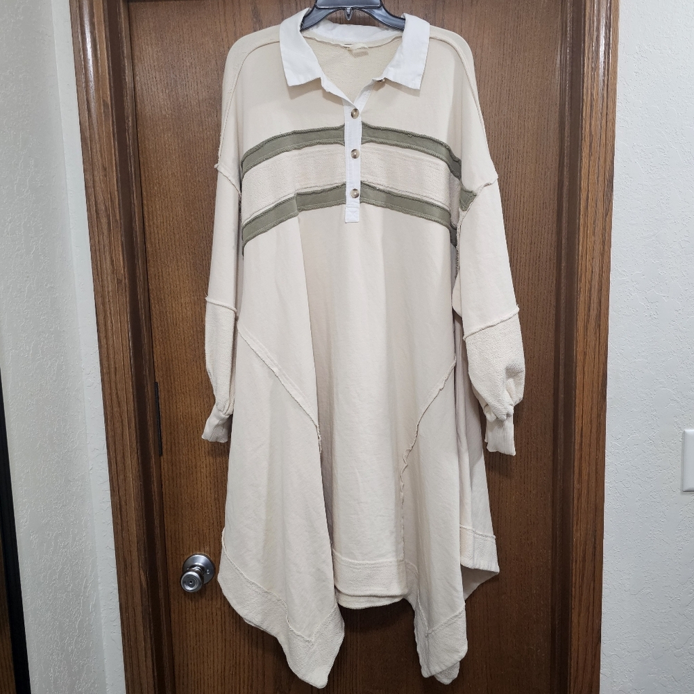 Free People We The Free Blair Sweatshirt Top Dress Size Meduim See Photos